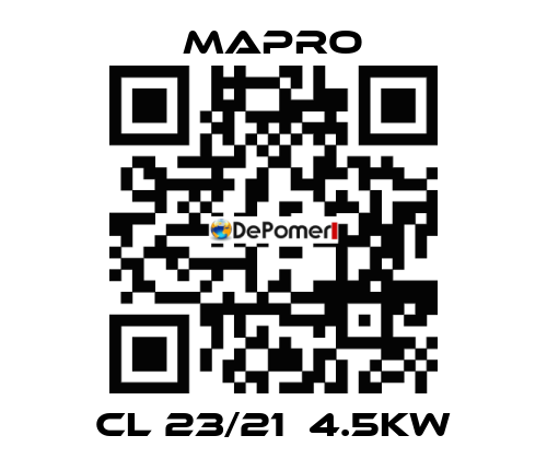 CL 23/21  4.5KW Mapro