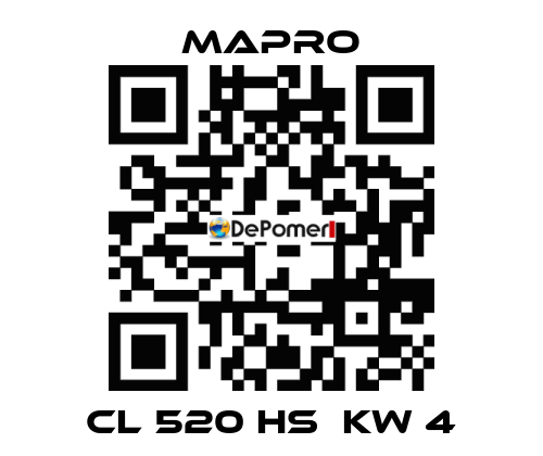 CL 520 HS  kW 4 Mapro