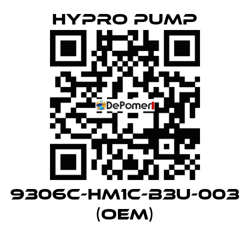 9306C-HM1C-B3U-003 (OEM) Hypro Pump