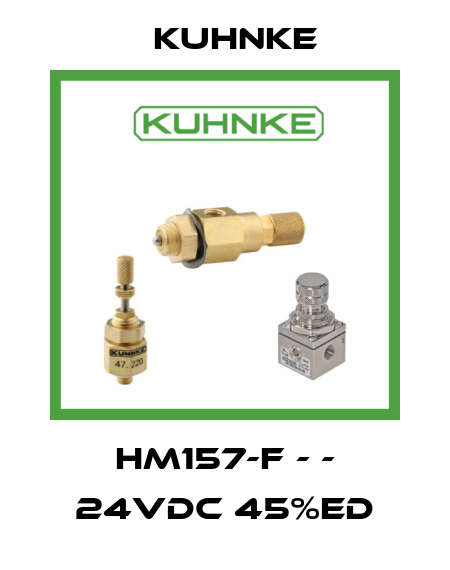 HM157-F - - 24VDC 45%ED Kuhnke