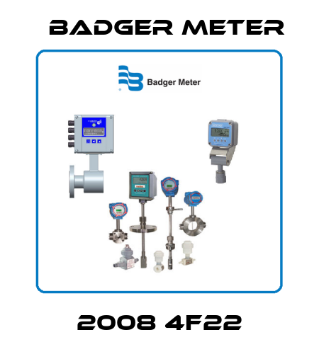 2008 4F22 Badger Meter
