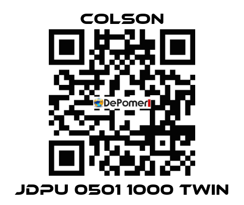 JDPU 0501 1000 TWIN Colson
