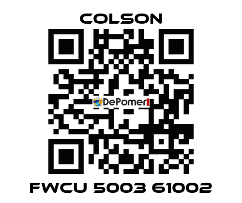 FWCU 5003 61002 Colson