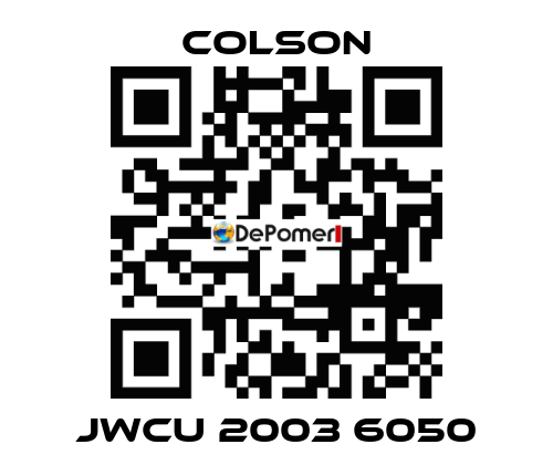 JWCU 2003 6050 Colson