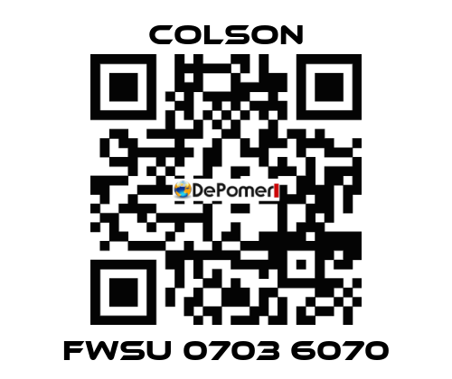 FWSU 0703 6070 Colson