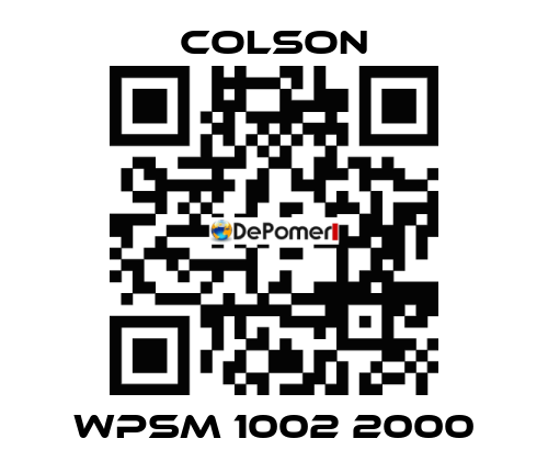 WPSM 1002 2000 Colson