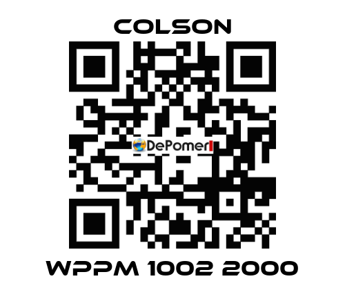 WPPM 1002 2000 Colson