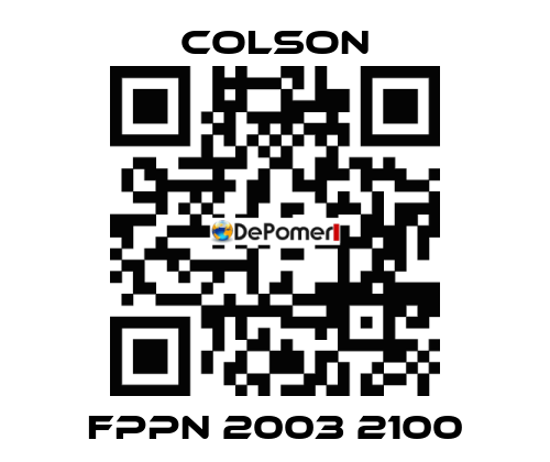 FPPN 2003 2100 Colson
