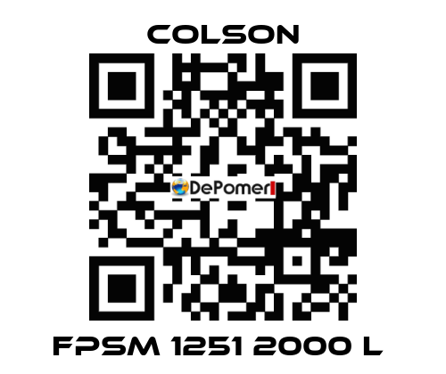 FPSM 1251 2000 L  Colson