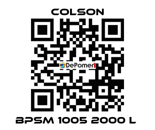 BPSM 1005 2000 L  Colson