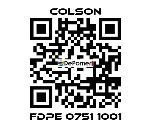 FDPE 0751 1001 Colson