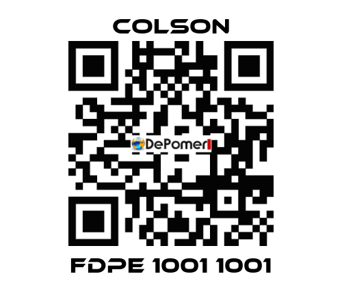 FDPE 1001 1001 Colson