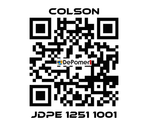 JDPE 1251 1001 Colson