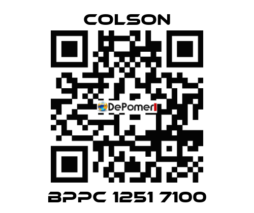 BPPC 1251 7100 Colson
