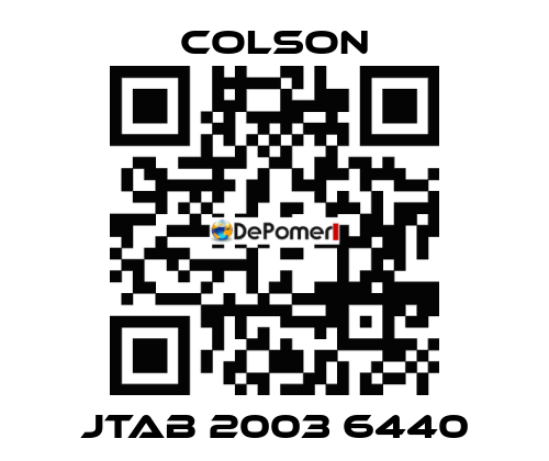 JTAB 2003 6440 Colson