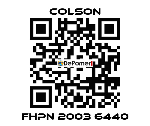 FHPN 2003 6440 Colson