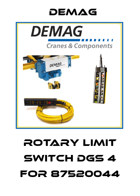 Rotary limit switch DGS 4 for 87520044 Demag