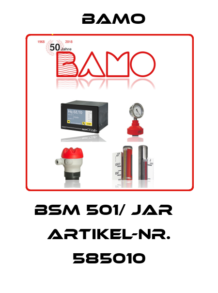 BSM 501/ JAR   Artikel-Nr. 585010 Bamo