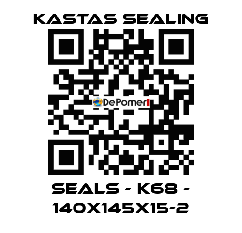 Seals - K68 - 140X145X15-2 Kastas Sealing