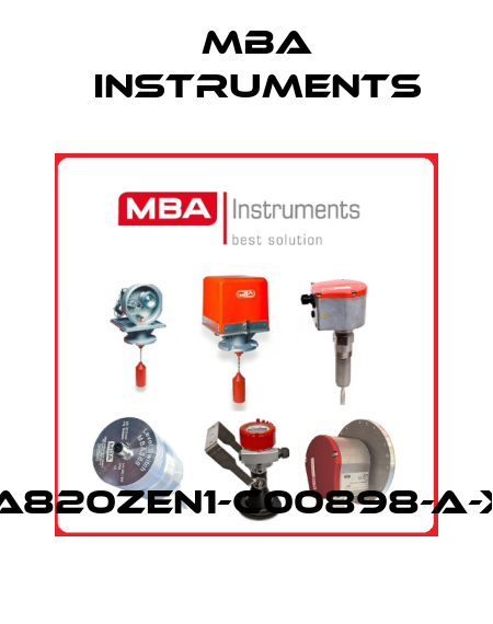 MBA820ZEN1-C00898-A-XXX MBA Instruments