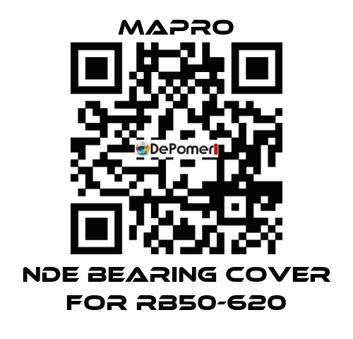 NDE bearing cover for RB50-620 Mapro