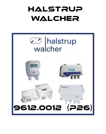 9612.0012  (P26) Halstrup Walcher