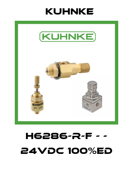 H6286-R-F - - 24VDC 100%ED Kuhnke