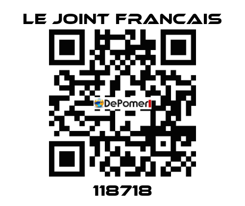 118718 LE JOINT FRANCAIS