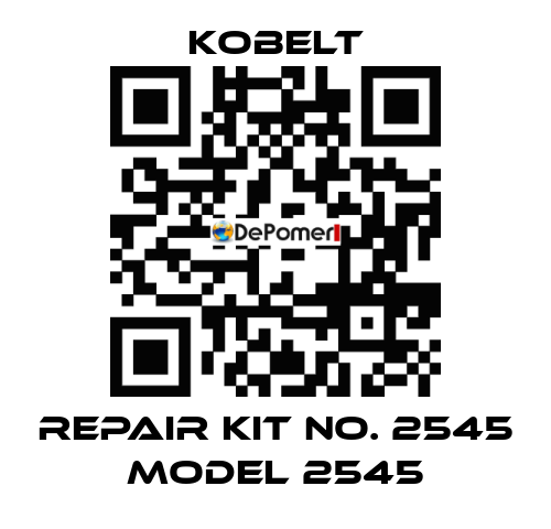 REPAIR KIT NO. 2545 MODEL 2545 Kobelt