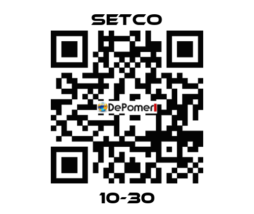 10-30 SETCO