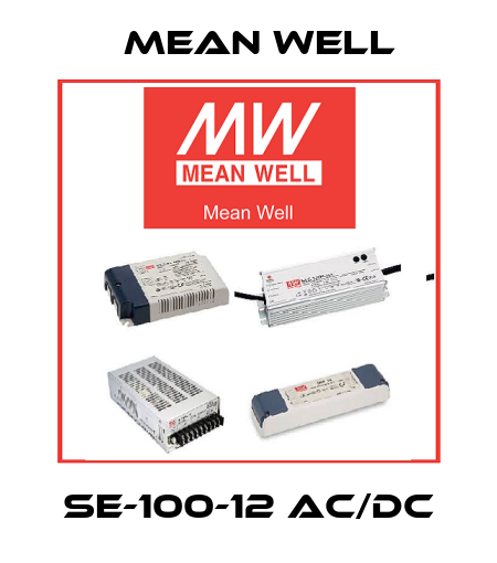 SE-100-12 AC/DC Mean Well