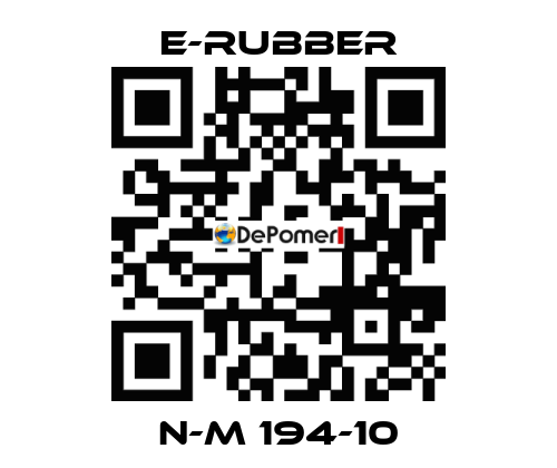 N-M 194-10 e-rubber
