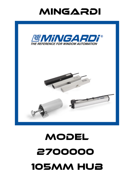 Model 2700000  105mm Hub Mingardi
