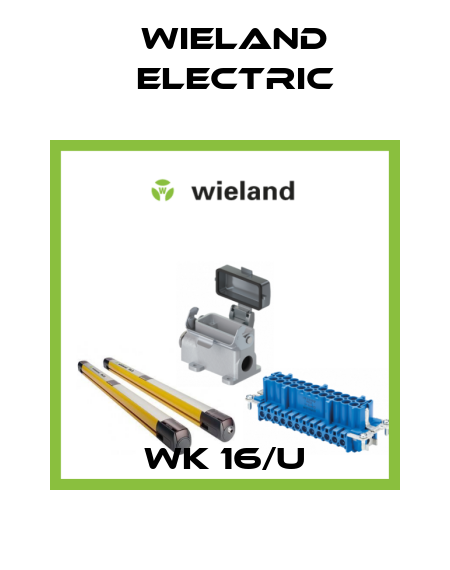 WK 16/U Wieland Electric