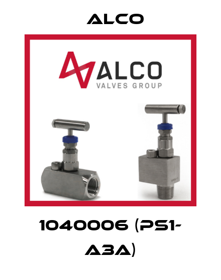 1040006 (PS1- A3A) Alco