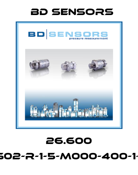 26.600 G-V502-R-1-5-M000-400-1-000 Bd Sensors