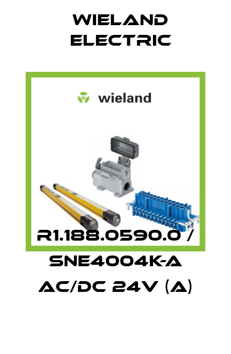 R1.188.0590.0 / SNE4004K-A AC/DC 24V (A) Wieland Electric