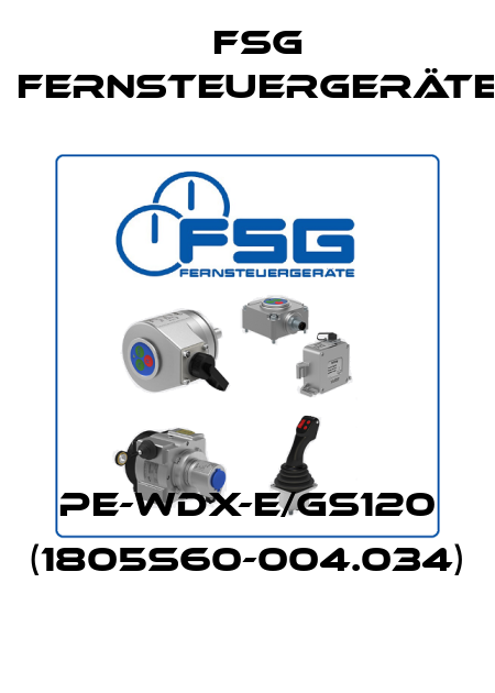 PE-WDX-E/GS120 (1805S60-004.034) FSG Fernsteuergeräte
