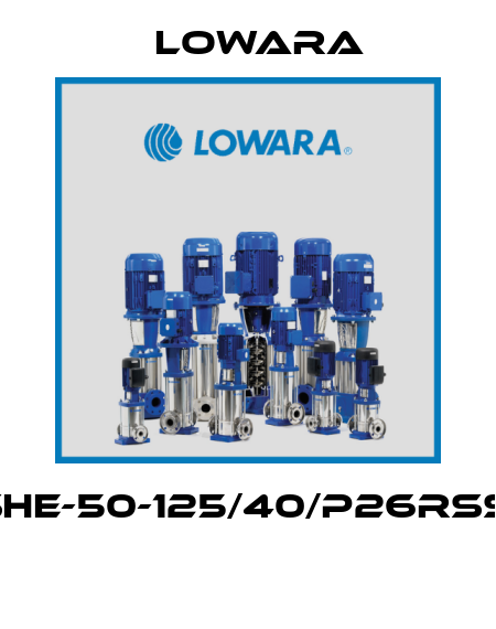 ESHE-50-125/40/P26RSSA  Lowara