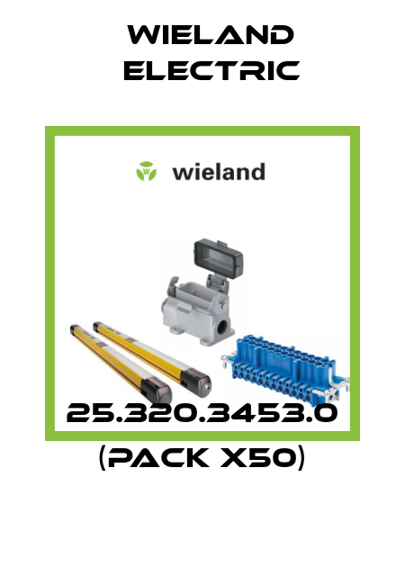 25.320.3453.0 (pack x50) Wieland Electric