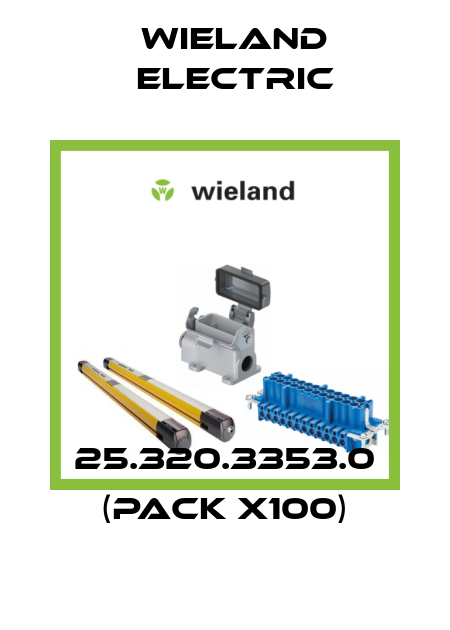 25.320.3353.0 (pack x100) Wieland Electric