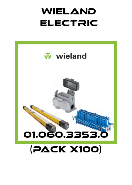 01.060.3353.0 (pack x100) Wieland Electric