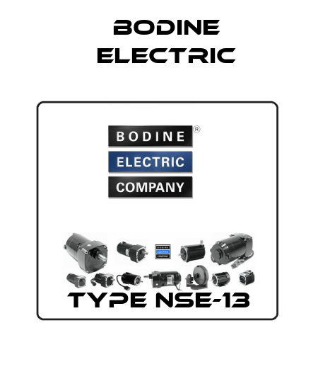 TYPE NSE-13 BODINE ELECTRIC