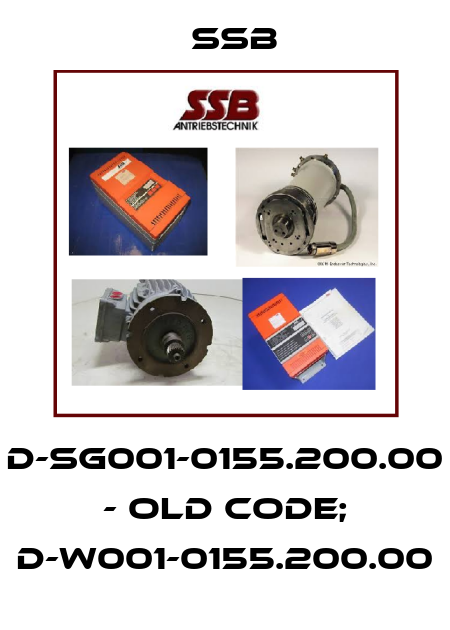D-SG001-0155.200.00 - old code; D-W001-0155.200.00 SSB