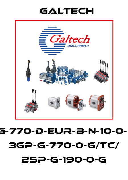 3GP-G-770-D-EUR-B-N-10-0-G/TC/ 3GP-G-770-0-G/TC/ 2SP-G-190-0-G Galtech
