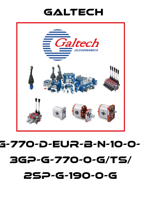 3GP-G-770-D-EUR-B-N-10-0-G/TS/ 3GP-G-770-0-G/TS/ 2SP-G-190-0-G Galtech