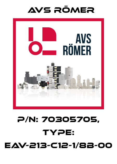 P/N: 70305705, Type: EAV-213-C12-1/8B-00 Avs Römer