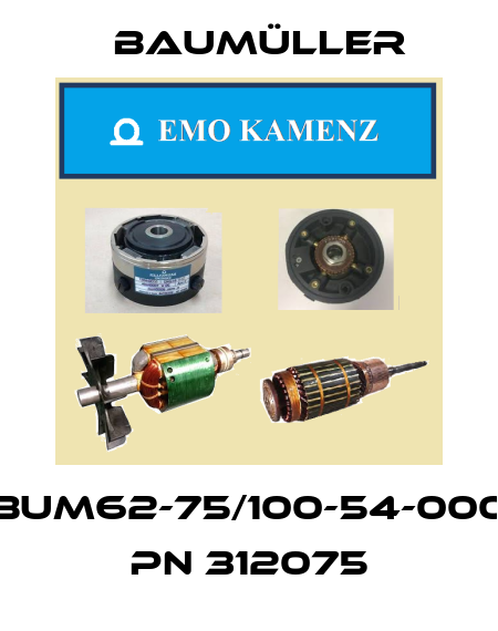 BUM62-75/100-54-000 PN 312075 Baumüller
