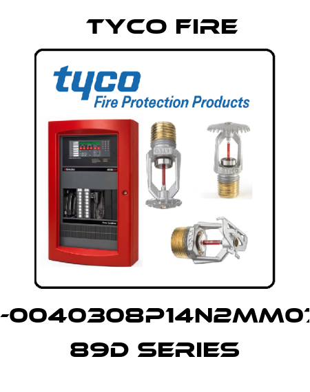 89D-0040308P14N2MM07S14 89D Series Tyco Fire