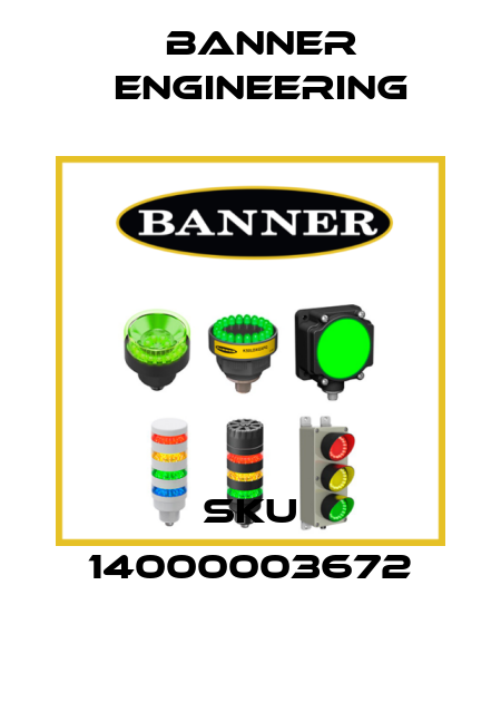 SKU 14000003672 Banner Engineering